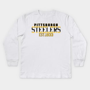 1933 STEELERS | NFL | FOOTBALL Kids Long Sleeve T-Shirt